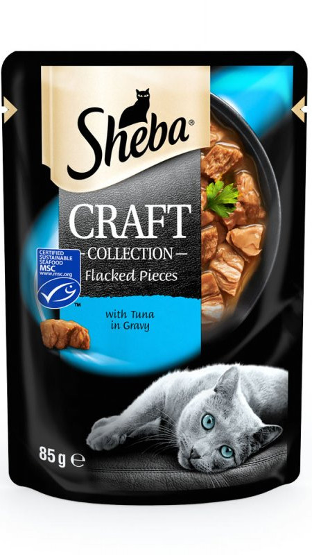 SHEBA CRAFT POU з тунцем в соусі 12*85 г