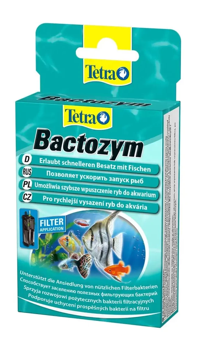 Tetra Bactozym 10капс. кондиц. с культ.бактерий