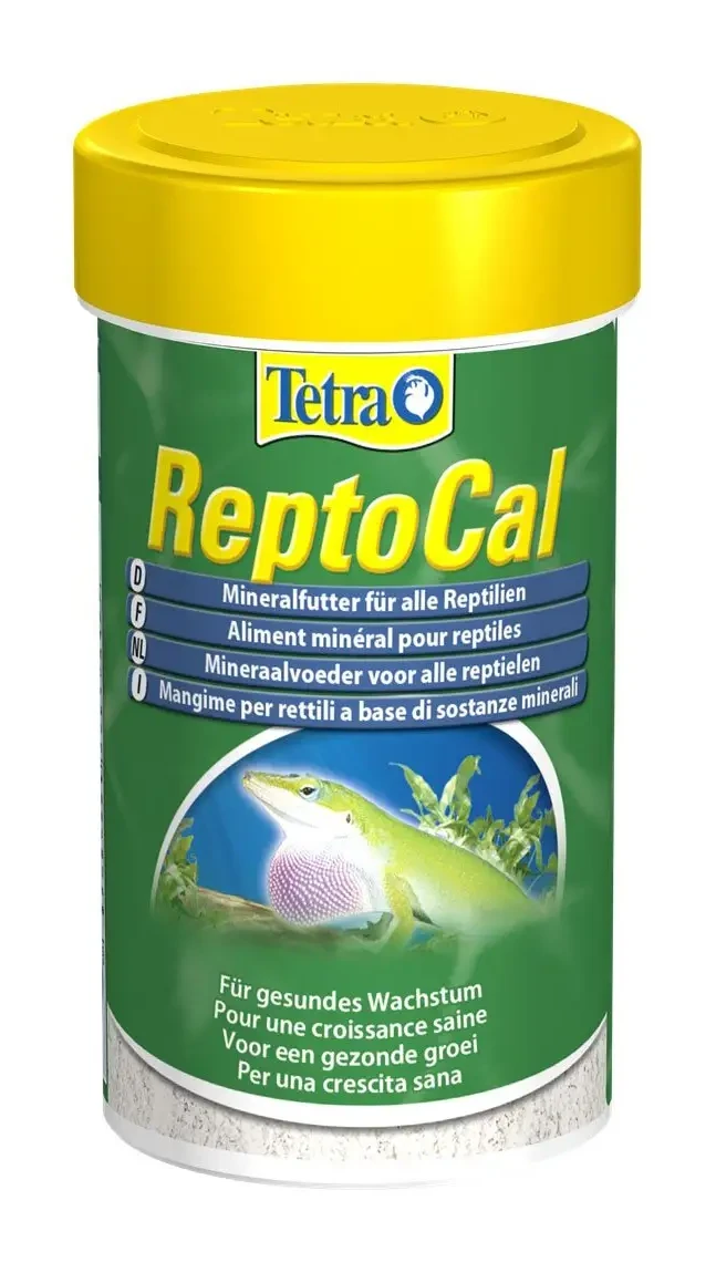 Tetra ReptoCal 100ml порошок-корм для рептилий