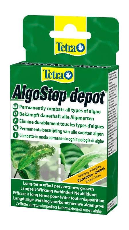 Тetra ZMF Algostop depot 12таб. довга дія проти водоростей на 600л 157743