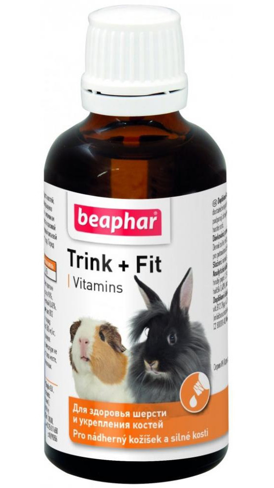 Trink+Fit вітаміни для шерсті і кісток для гризунів 102600 Beaphar