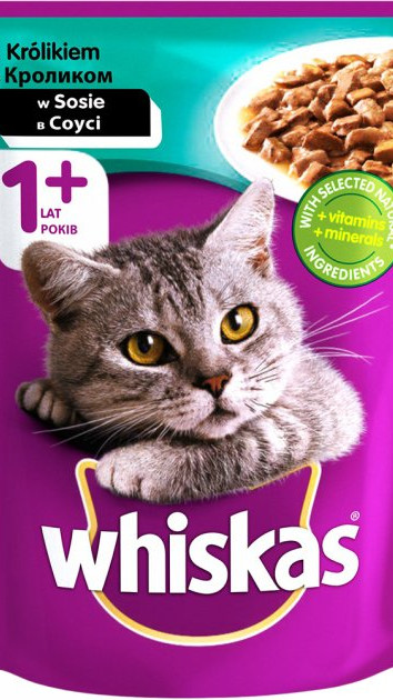 Whiskas з кроликом у соусі 100 г