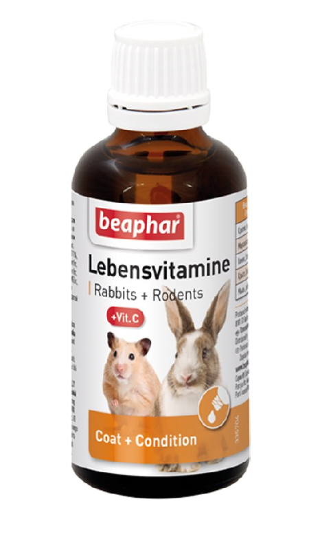 Вітаміни для гризунів Beaphar (Lebensvitamine)