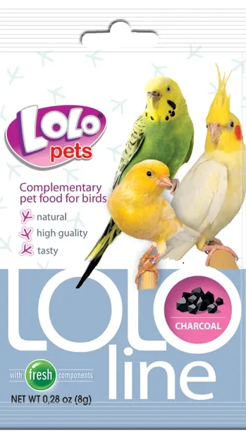 Вітаміни для папуг вугілля 8 гр."Lolopets"72041