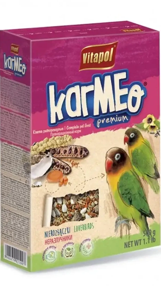 ВІТАПУЛ корм KARMEO преміум для неролучників 0.5 кг