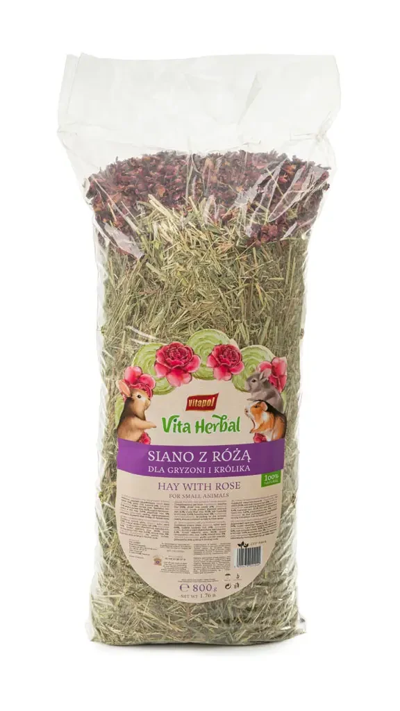 ВІТАПУЛ СІНО Vita Herbal з пелюстками троянд 800г