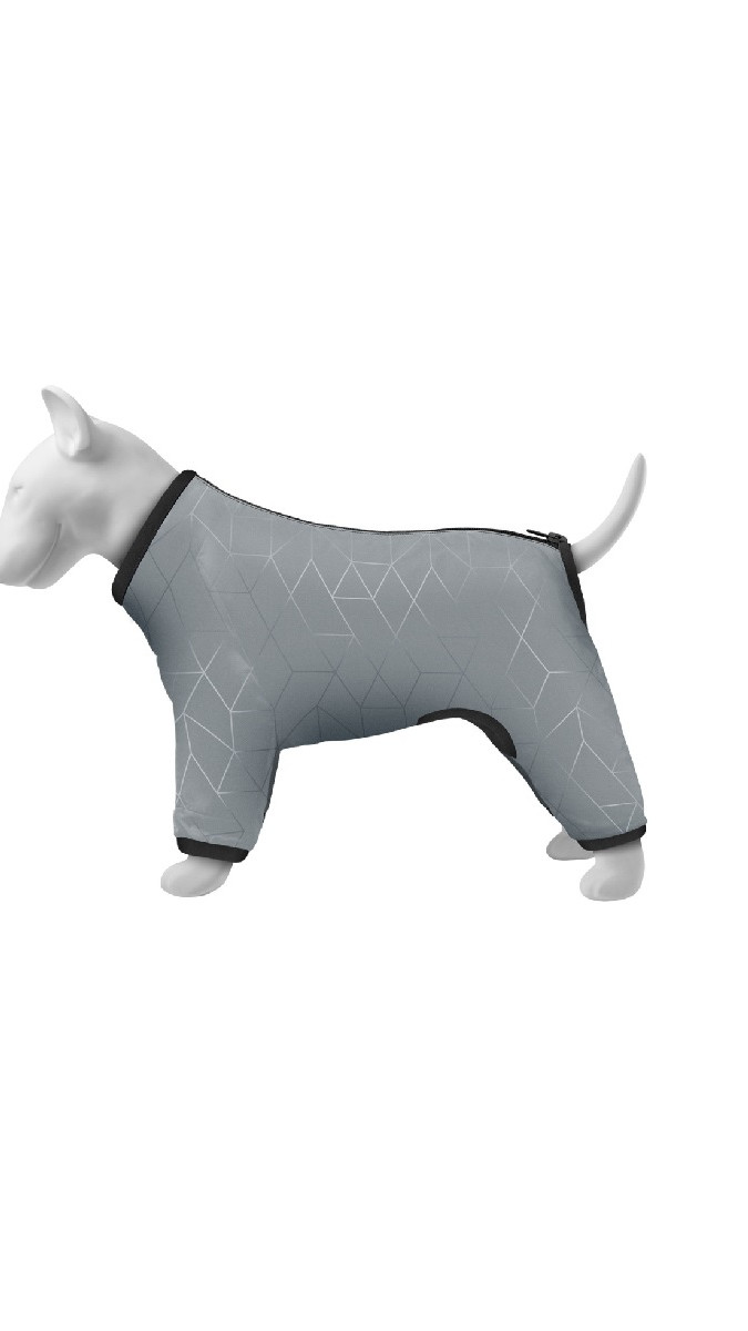 Вітровка для собак WAUDOG Clothes світловідбивна, XS30, B 43-45 см, C 23-30 см