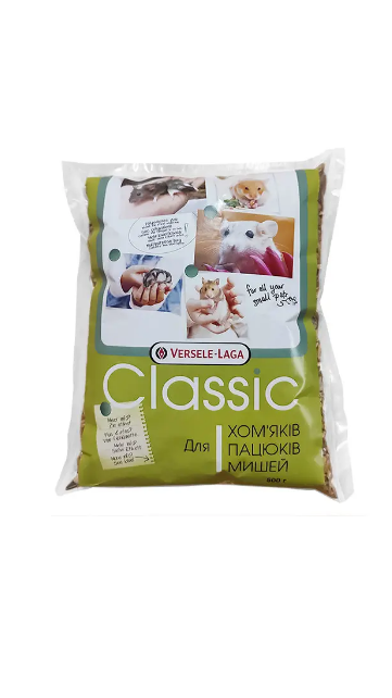 VL CLASSIC ZERO корм для гризунів, хомяків, 500г