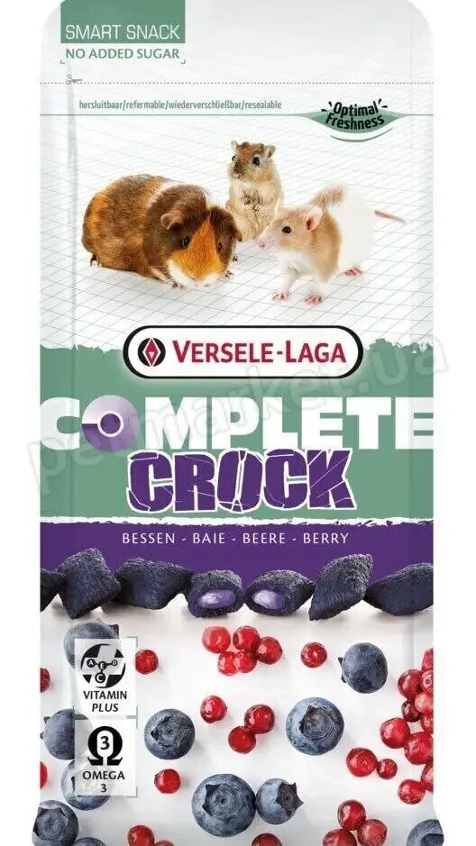 VL Crock Complete ЯГОДА (Berry) ласощі для гризунів, 50г