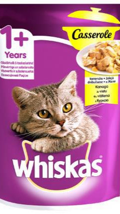 Whiskas курка в желе 28*85г КАСЕРОЛЬ