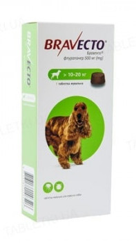 Бравекто 10-20 кг