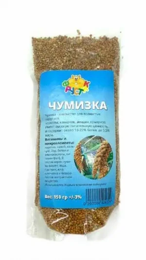 ЧУМИЗА для птахів ЗЕРНО 150 гр