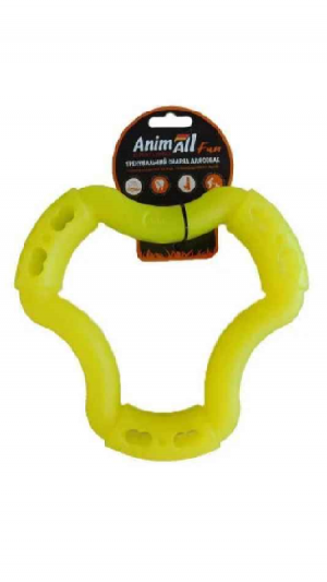 Іграшка Кільце 6 сторін 12 см, жовтий. 88201