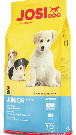 JosiDog  Junior (18). Повноцінний корм для молодих собак всіх порід з 2-х місячного віку .