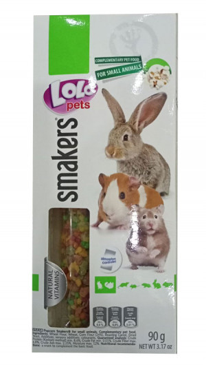 Колосок для гризунів і кроликів мюслі 90 гр *Lolopets*