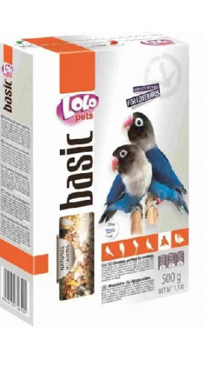 Корм для нерозлучників  500г "Lolopets"72600