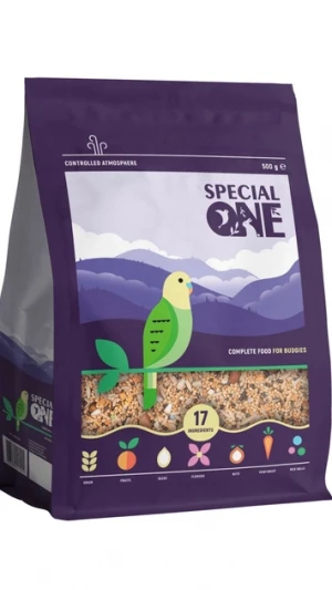 Корм SPECIAL ONE для хвилястих папуг 500г