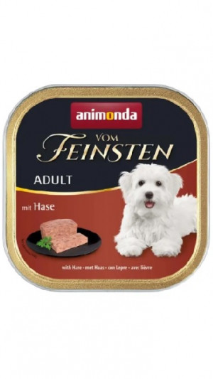 Корм Vom Feinsten Adult консервований для собак з кроликом 150г.