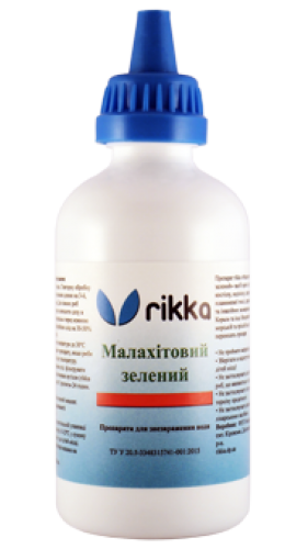 Малахітовий зелений 100мл.  Rikka