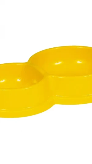 Миска подвійна для котів №0  75мл/125мл