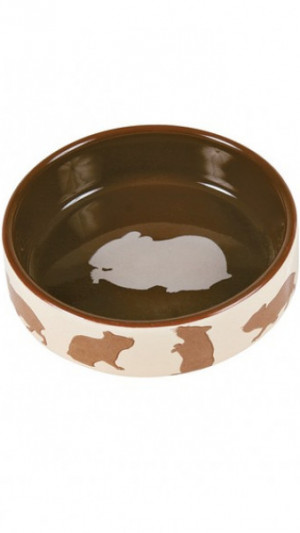 Миска керамічна для хом'яка 80мл/8см