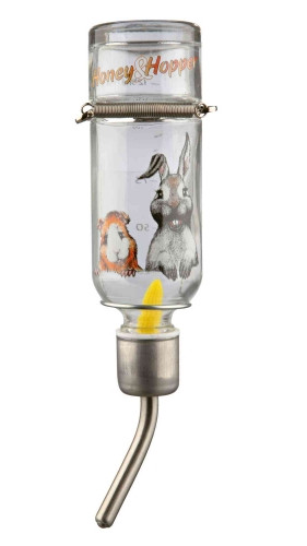 Поїлка для гризунів"Honey&Hopper" 125мл скло