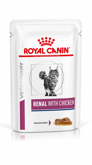 Royal Canin RENAL FELINE CHICKEN Pouches 0,085 kg