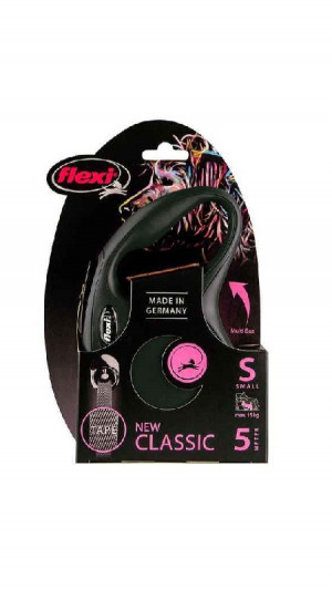 Рулетка NEW CLASSIC S 5m/15kg стрічка чорна
