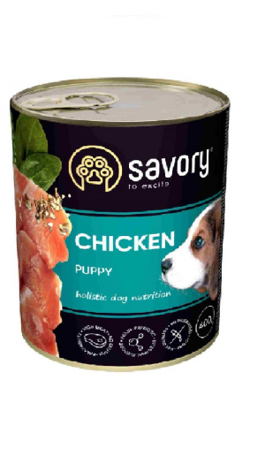 Savory Dog All breeds Puppy курица 400 гр