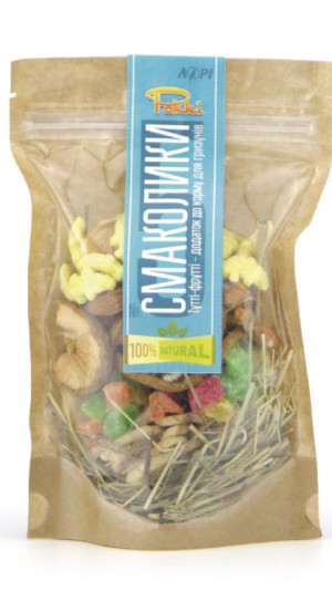 Смаколики Тутті-Фрутті №5 - додаток для корму для гризунів 90г