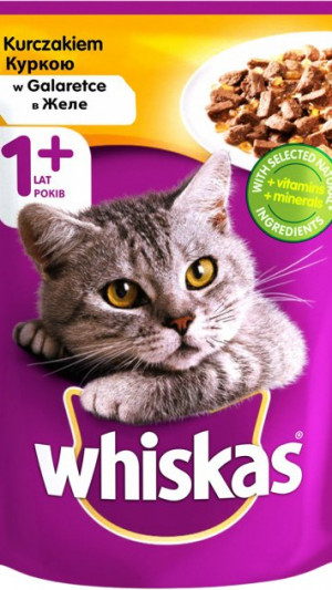 Whiskas  з куркою желе 85г