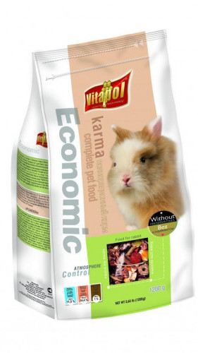 ВІТАПУЛ корм Економік  для кролів  1200г