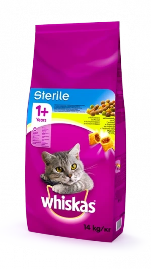 Whiskas для стерилізованих котiв з куркою (14)